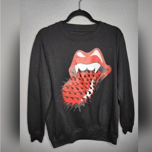 Rolling Stones Mens Pullover Crewneck Sweatshirt Medium NWOT